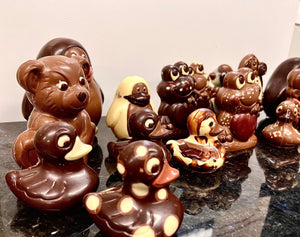 holfiguren met kleur