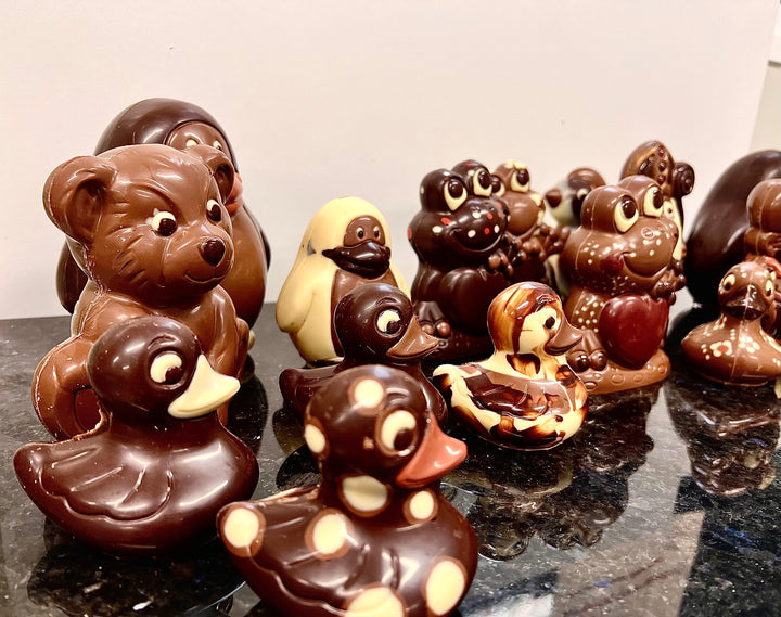holfiguren met kleur
