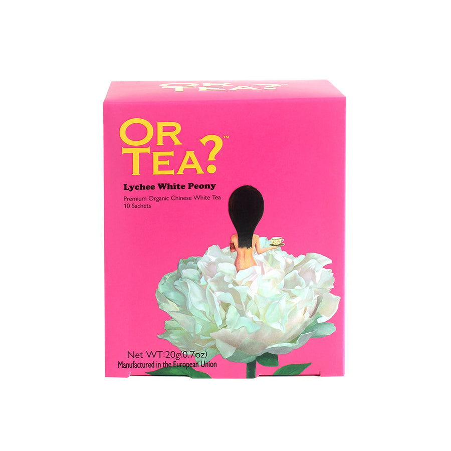 Lychee White Peony doosje met 10 zakjes