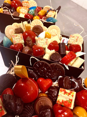 Gepersonaliseerde pralines.