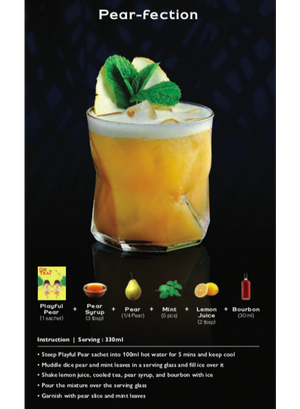 The Playful Pear | Biologische groene thee met peer