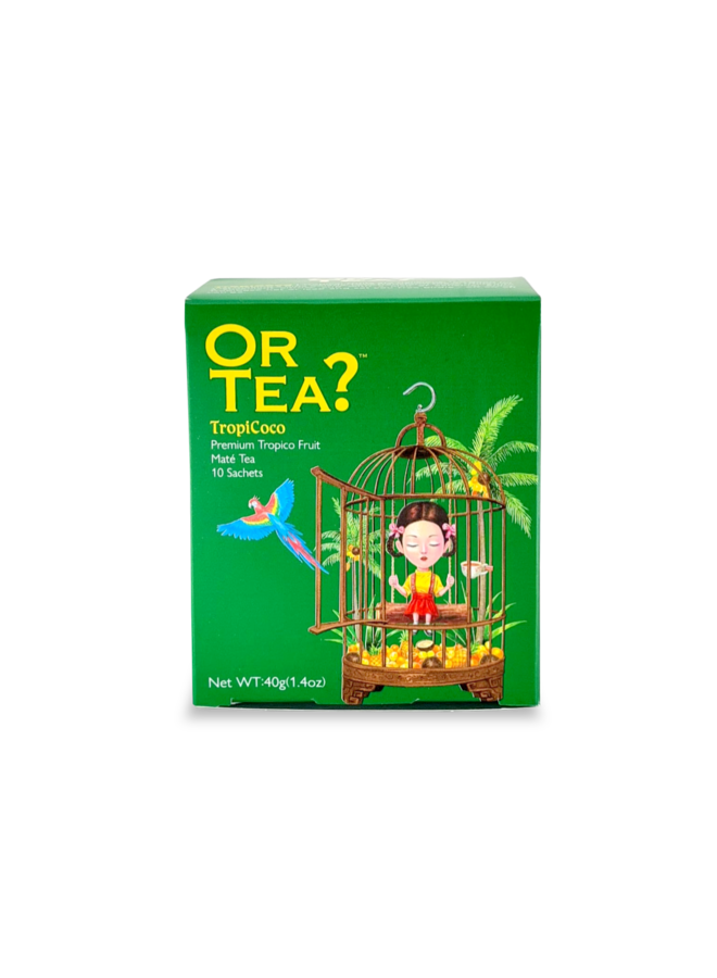 TropiCoco - Premium Tropische Vruchten Maté Thee